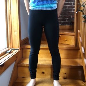 Athleta Girls Black Leggings